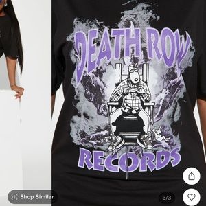 Death Row Records Tshirt. NWT SIZE 3x